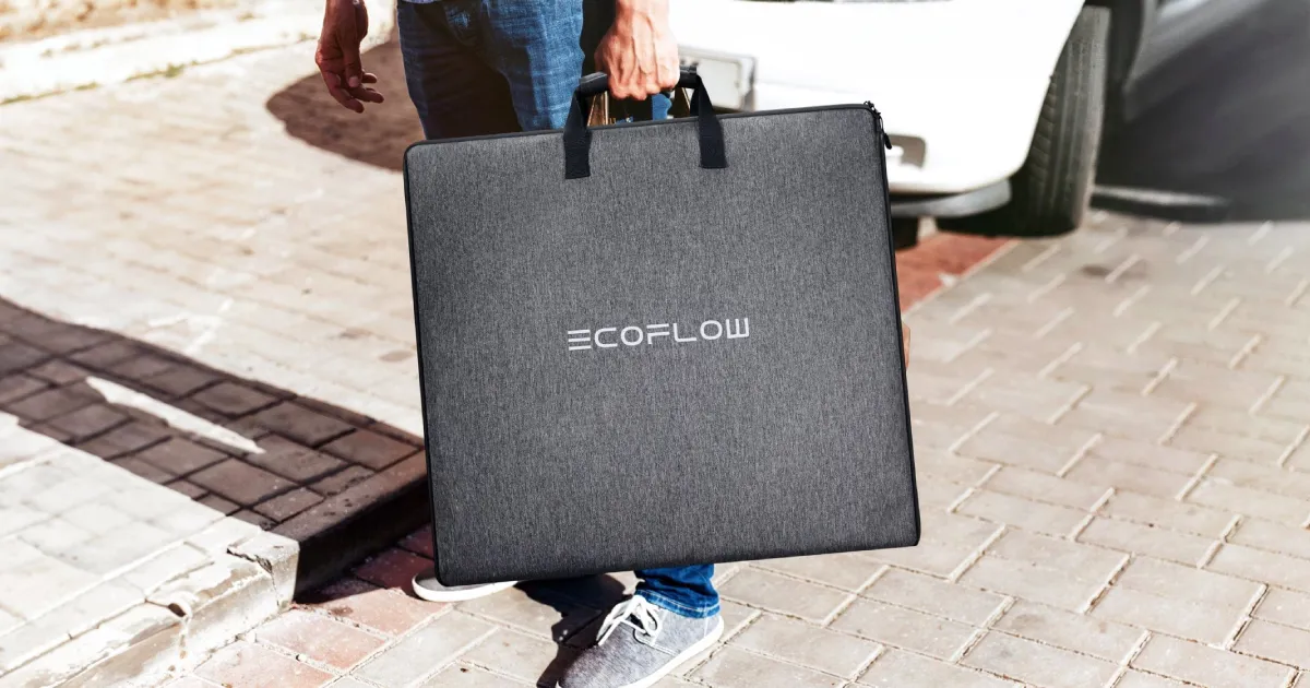 EcoFlow 160W Portable Solar Panel tanzania 3