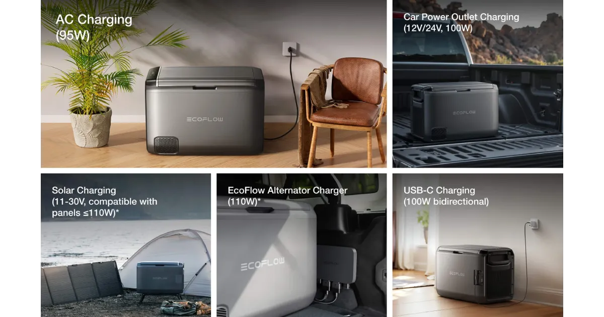 EcoFlow GLACIER Portable Fridge Freezer tanzania