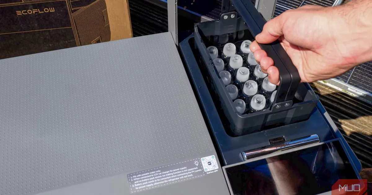 EcoFlow Glacier Portable Fridge-Freezer Add-On Battery tanzania