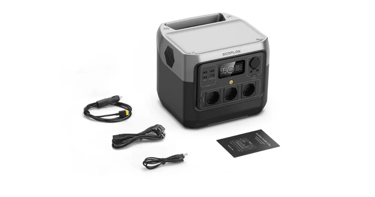 EcoFlow RIVER 2 Pro – Portable Power Station – ZMR620-B-UK