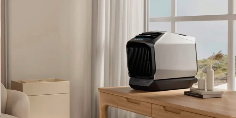 EcoFlow Glacier and Wave 2 cooling an outdoor or indoor setup