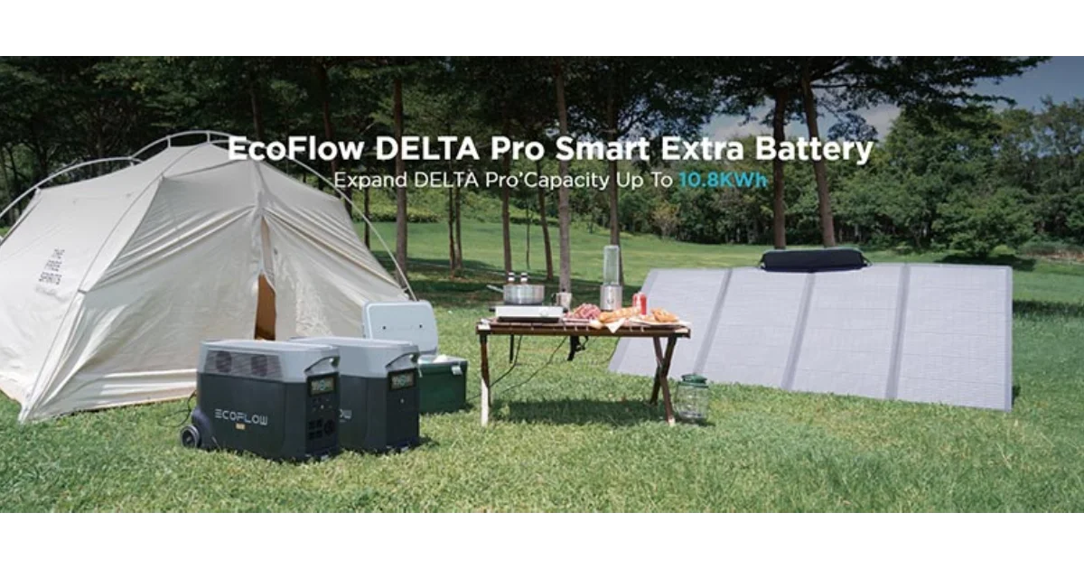 EcoFlow Smart Extra Battery for DELTA PRO Power Station 3600Wh – DELTAPROEB-US